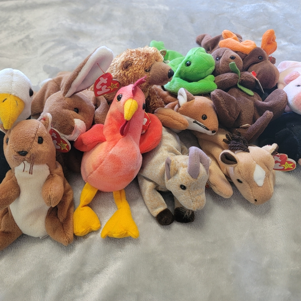 Beanie Baby Lot Bundle  Of 13